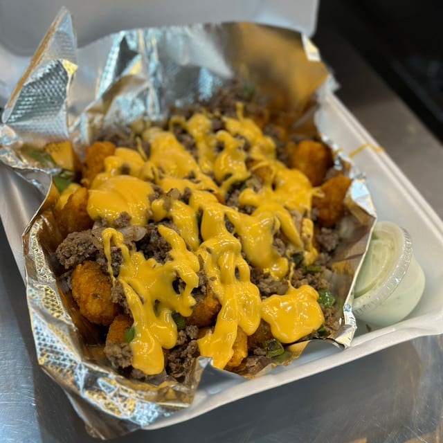 Philly Cheese Steak Tots.