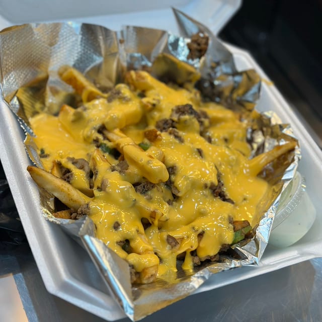 Philly Cheese Steak Fries.